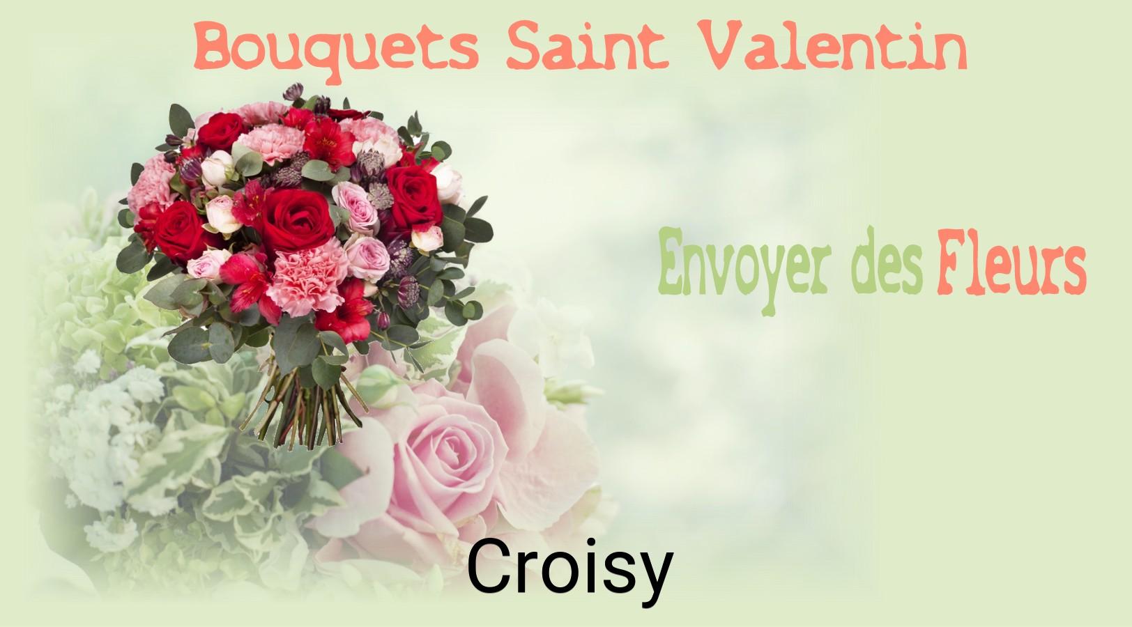 Roses de Saint-Valentin livrées à Croisy